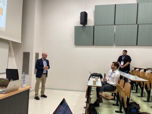 Discussions during the colloquium