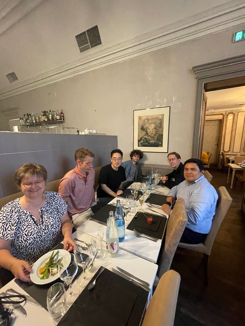 Picture participants at the Restaurant