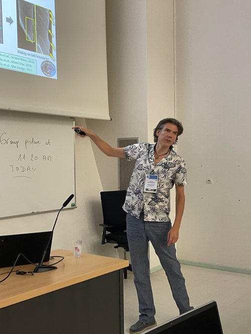 Discussions during the colloquium