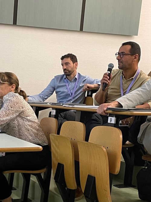 Discussions during the colloquium