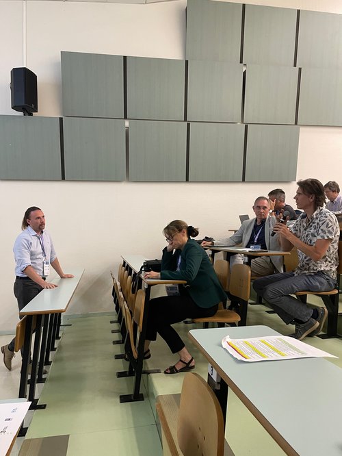 Discussions during the colloquium