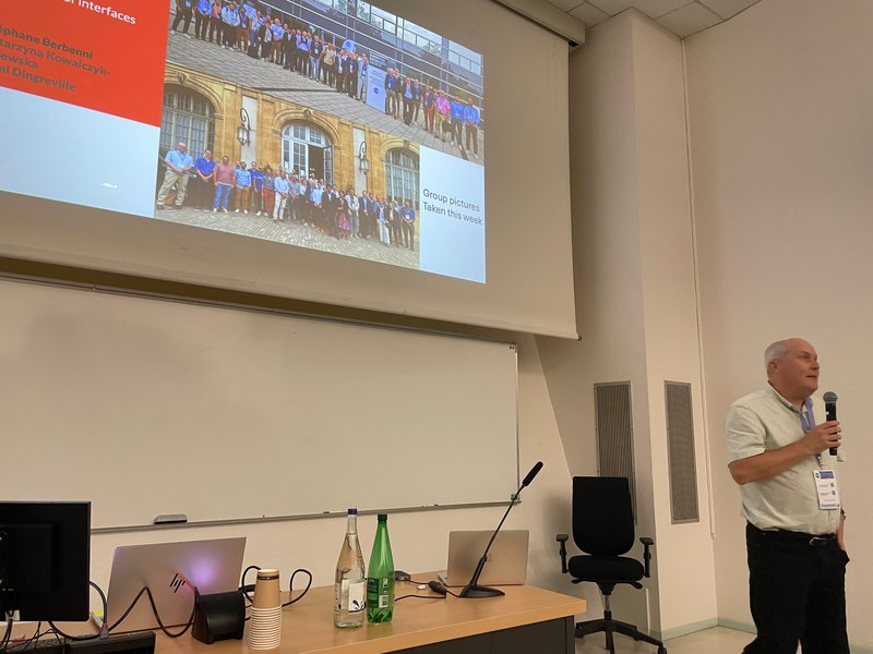Discussions during the colloquium